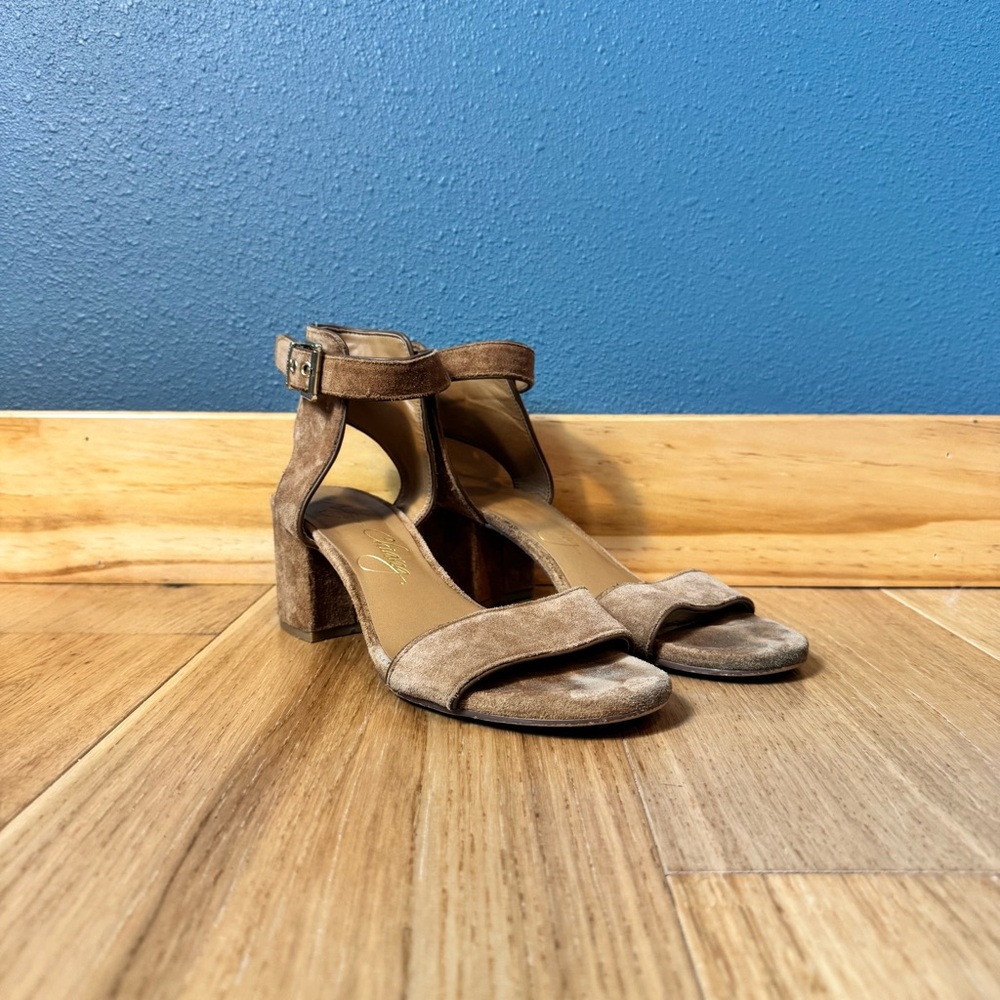 Arturo Chiang Tan Hannan Block Heeled Sandals size 8 - Picture 5 of 10